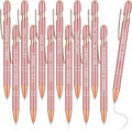Zonon 12 Pcs Inspirational Pens Bulk Funny Ballpoint Pen with Stylus Tip Motivational Gifts for Valentine's Day Teacher Coworkers Nurse School Office Supplies(Rose Gold,Motivational Style)