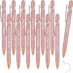 Zonon 12 Pcs Inspirational Pens Bulk Funny Ballpoint Pen with Stylus Tip Motivational Gifts for Valentine's Day Teacher Coworkers Nurse School Office Supplies(Rose Gold,Motivational Style)