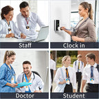 60 Pack ID Badge Holder - Vertical Badge Holder, 2.25" x 3.5" Clear Cards Holders for Lanyard, Plastic Sealable Waterproof, Name Tag Holder for Nurses, Office, and School