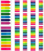 KICNIC Page Markers Colored Sticky Tabs 3200 Pcs, Translucent Arrow Flags for Page Marking, Fluorescent Index Tab Stickers for Notebooks, Small Sticky Notes Flags [8 Colors, 16 Sets]