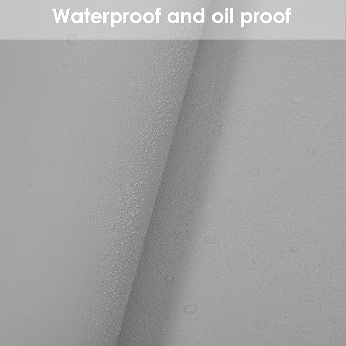 Zinkooat Leather Table Cover,1.8mm Thick,40x40 Inch Table Protector,Table Protector for Dining Room Table,Dining Table Cover,Table Cover Protector.(Gray+Gray,40x40)