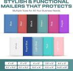 Green Large Poly Bubble Mailers 12x15 inch | Self Seal Padded Envelopes Cushioned Bubble Mailer | Usable Size 12x15 | WaterProof | Lightweight mailing Shipping Bags | 50 Pack Bulk