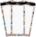 Current Color Paisley Personalized Lined Shopping List Pads - Set of 3