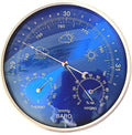 3 in 1 Barometer for Weather Station, Wall Hanging Thermometer All-Season Thermometer, Greenhouse Hygrometer, Accurate Weather Station Indoor Outdoor Use Temperature Monitor for Home Garden Office