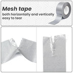 TOMAIX 16 Rolls Heavy Duty Duct Tape Bulk, 787 Yards, Gray Cloth Tape, Waterproof & Strong Adhesion for Repair, DIY, Home & Outdoor Use
