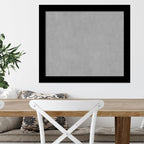Amanti Art Black Framed Magnetic Board 23x27 Medium Vision Board for use with Magnets, 100% Metal Sheet to Display Items as Office Decor or for Home Organization in mudroom, Kitchen or Kids Room