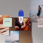 100 Magnetic Memo Holders Set - Customizable Text, Logo - Large Clip, Plastic - White Blue