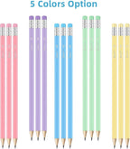 ZWlOT Wood-Cased Pencils, Pre Sharpened Pencils, 350 Count #2 HB Pencil with Eraser Bulk, School Classroom Teacher Supplies Gifts