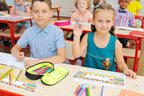 WALENGIF 36 Pcs Desk Name Tags for Classroom - Colorful Students Name Plates for Desks - Multipurpose Manuscript Name Tags for Student Desks Kindergarten Preschool 1st 2nd 3rd Grade Teaching Supplies