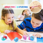 Fainne 800 Pcs Pencil Sharpeners Bulk for Kids Colorful Manual Pencil Sharpeners Compact Portable Handheld Crayon Back to School Supplies for Kids Students Home Office Classroom Prizes(Bright Color)