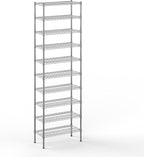 Regal Altair 14" Deep x 30" Wide x 96" Height Wire Shelving Kit | 10-Tier | NSF Commercial Storage Rack Unit