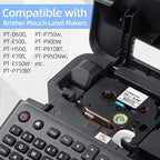 Labelife TZe 24mm Label Maker Tape Replacement for Brother P Touch TZe TZ Tape 24mm 0.94 Laminated Tze-251 451 551 651 751 1 inch for Brother Ptouch PTD600 PT-D610BT PT-P710BT PTP750W, 5-Pack