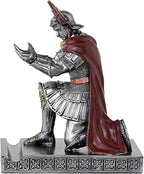 HDMbigmi Centurion Cloak Warrior Knight Pen Holder Mobile Phone Stand Desk Organizers and Accessories as Gift for Office and Home (Iron)