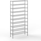 Regal Altair 14" Deep x 42" Wide x 86" Height Wire Shelving Kit | 10-Tier | NSF Commercial Storage Rack Unit