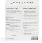 OptiPlus Eyeglass Lens Wipes l Pre-Moistened l Cleaning Wipes for Glasses, Smart Phones, Optical Lens, Goggles, and Watch Screen l Quick-Dry & Scratch-Free | 252 Count (504 Count (Pack of 1))