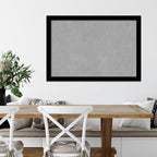 Amanti Art Black Framed Magnetic Board 27x39 Large Vision Board for use with Magnets, 100% Metal Sheet to Display Items as Office Decor or for Home Organization in mudroom, Kitchen or Kids Room