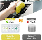 ASFSKY Car Cleaning Gel for Car Detailing Car Cleaning Putty for Interior Cleaner for Car Vents Car Cleaning Gel Pack 450g（5 Pack）