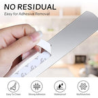 HitLights Double Sided Tape Heavy Duty, 164ft Waterproof Mounting Adhesive Tape, Removable Tape for Walls, Poster, LED Strip, Car Trim, Home Office Decor, Craft Project, White (164ft x 0.39in)