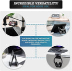 AirGLO Flex Flap - Adjustable, Portable Phone Stand for Travel, Home, Desk, Bed, Treadmill, iPad, Tablet