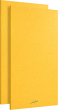 AudioSilk Acoustic Panels, 2 Pack, Large, 46" x 23", Yellow