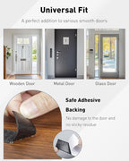 Uniclife Mail Slot Catcher for Door, Large Capacity Letter Catcher Letterbox Catcher, Front Door Mail Catcher with Hook and Loop Fasteners, Indoor Post Catcher Bag for Small Packages & Magazines