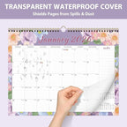 2026 Wall Calendar, Monthly Wall Calendars, Jan 2026 - Jun 2027, Desk Planner (8.5" x 11"), Hanging for Home, School, Office Supplies