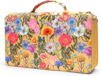 Colored Pencil Case - Large Capacity Colored Pencil Holder with Zipper Closure Twill Fabric Pencil Case for 300 Colored Pencils or 200 Gel Pen, Pencil Case Organizer for Artist (Yellow Flower)
