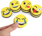Mr. Pen- Smiley Magnetic Whiteboard Erasers, 8 Pack - Mini, Cute, Dry Erase
