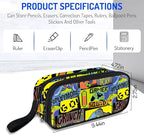 Fitvc Large Pencil Case for Boys,Gamer Boys Pencil Pouch for Kids Teens School,Large Capacity Pen Box Marker Organizer for School