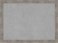 Amanti Art Silver Framed Magnetic Board 23x31 Medium Vision Board for use with Magnets, 100% Metal Sheet to Display Items as Office Decor or for Home Organization in mudroom, Kitchen or Kids Room