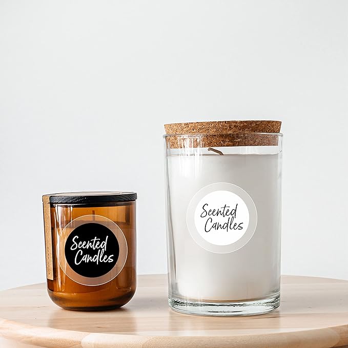 1500 PCS Round Clear Seal Stickers, Transparent Envelope Mail Wafer Seal Self Adhesive Package Circle Label Dots with Perforation Line for Envelopes, Boxes and Gift Packaging (2” in Diameter)