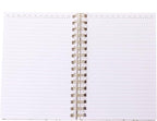 Graphique Hardbound Spiral Journal | Dainty Floral Design | Premium Paper | Notebook | Diary | Lists | Record Month and Date | Great Gift | 160 Ruled Pages | 6.25” x 8.25”