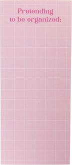 Graphique Pretend Magnetic Notepad, 100 Tear-Away Sheets for Grocery, Shopping & To-Do Lists, Writing Pad for Fridge, Kitchen, Office