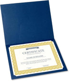 Elite Gold & White Parchment Certificate Papers - Pack of 25, NOT FOIL, Laser & Inkjet Printer Compatible, for Office, Business Awards, Graduation, School Diplomas, 8-1/2" x 11" on 60 lb. Text Stock