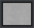 Amanti Art Black Framed Magnetic Board 19x23 Small Vision Board for use with Magnets, 100% Metal Sheet to Display Items as Office Decor or for Home Organization in mudroom, Kitchen or Kids Room