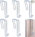 LIGHUFEIC 5 Pack Wire Cubicle Hook,Cubicle Accessories Wall Hangers for Clothing Mirrors, Pictures, Hats, and Bags in Office Cubicles Panels Cubicle Hooks(slive)