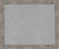 Amanti Art Silver Framed Magnetic Board 19x23 Small Vision Board for use with Magnets, 100% Metal Sheet to Display Items as Office Decor or for Home Organization in mudroom, Kitchen or Kids Room