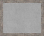 Amanti Art Silver Framed Magnetic Board 19x23 Small Vision Board for use with Magnets, 100% Metal Sheet to Display Items as Office Decor or for Home Organization in mudroom, Kitchen or Kids Room