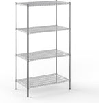 Regal Altair 24" Deep x 42" Wide x 74" Height Wire Shelving Kit | 4-Tier | NSF Commercial Storage Rack Unit