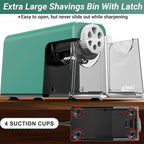 AFMAT Heavy Duty Electric Pencil Sharpener, 6 Holes, Auto Stop Pencil Sharpeners for 6-11mm Pencils, Classroom Electric Sharpener for Artists, 7000 Sharpenings, Save Pencils, PSX1