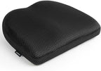 Aurssa Air Fiber Office Chair Cushion - Ergonomic Seat Cushion for Orthopedic Coccyx, Relief Hip & Back Support - Doctor Recommended Cushion for Long Sitting Worker Driver & Handicapped (Dark Gray)