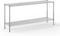 Regal Altair 18" Deep x 72" Wide x 34" Height Wire Shelving Kit | 2-Tier | NSF Commercial Storage Rack Unit