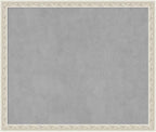 Amanti Art Silver Framed Magnetic Board 22x26 Medium Vision Board for use with Magnets, 100% Metal Sheet to Display Items as Office Decor or for Home Organization in mudroom, Kitchen or Kids Room