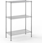 Regal Altair 18" Deep x 36" Wide x 54" Height Wire Shelving Kit | 3-Tier | NSF Commercial Storage Rack Unit