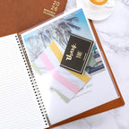 2026 Monthly Planner - 2026 Calendar/Planner 12 Months with Faux Leather, 8.86" x 11.4", Jan.2026 - Dec.2026, 15 Notes Pages, Strong Twin - Wire Binding, Pocket, Monthly Tabs, Perfect Organizer