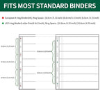 10 Sheets 20 Pages Postage Stamp Album Pages, 7 Pockets 7.7X 1.35in Stamp Collection Inserts, 9 Hole Standard Stamp Collecting Album Sleeves for Stamp Collection Binder IS010710