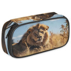 Pardick 3D Lion Pencil Case，Big Capacity Pencil Pouch Coin Pouch Stationery Organizer For Teen School