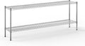 Regal Altair 14" Deep x 72" Wide x 27" Height Wire Shelving Kit | 2-Tier | NSF Commercial Storage Rack Unit