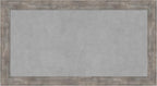 Amanti Art Silver Framed Magnetic Board 15x27 Small Vision Board for use with Magnets, 100% Metal Sheet to Display Items as Office Decor or for Home Organization in mudroom, Kitchen or Kids Room