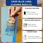 SWRT Blue Painter's Tape 1 Inch x 55 Yards x 24 Rolls (1320 Yards Total) – Upgraded Adhesive Masking Tape, Multi-Surface, Clean Removal, No Residue, for Walls, Trim, DIY, Crafts & Painting Projects